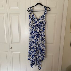Alexis x Target Blue Botanical Dress